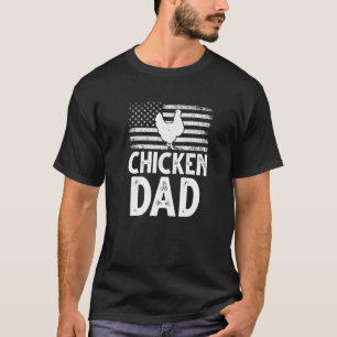 T-shirt Ferme de poulets pour hommes pour papa Ferme du dr