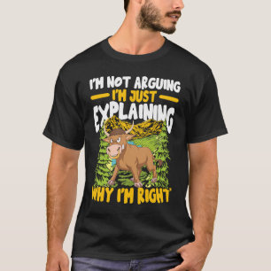 T-shirt Ferme de taureaux et de taureaux pour un agriculte