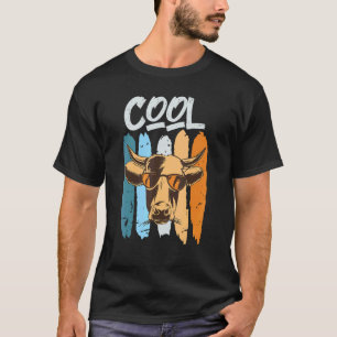 T-shirt Ferme d'élevage de bovins Cool Farmer
