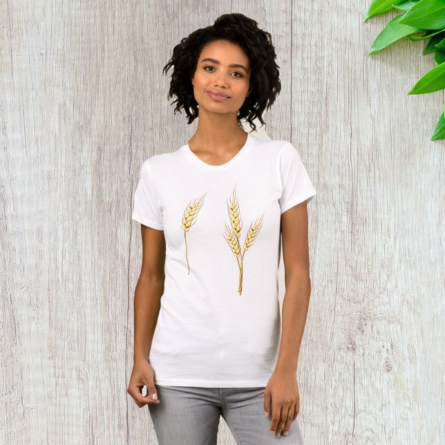T-shirt Ferme des épis de blé doré Récolte de grains (Créateur téléchargé)