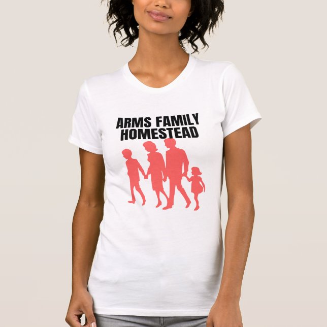 T-shirt ferme familiale des armes (Devant)
