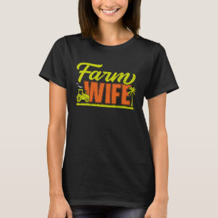 T-shirt Ferme Femme Agricole Agricole