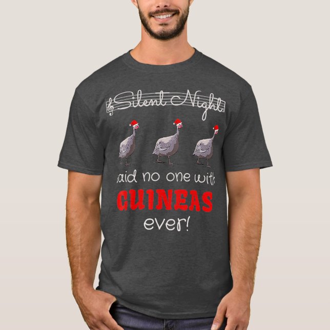 T-shirt Ferme Guineafowl de Hen Fowl pour (Devant)
