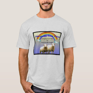 T-shirt Ferme Poltroonish Sheeple de parc de promontoire