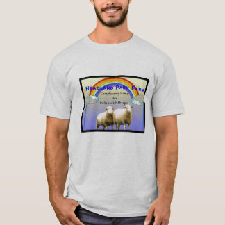 T-shirt Ferme Poltroonish Sheeple de parc de promontoire