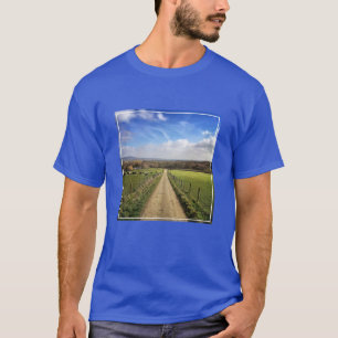 T-shirt Fermes Français Camptryside Dirt Road