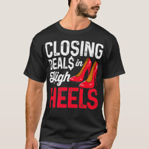 T-shirt Fermeture D'Offres Dans Les Talons Élevés Drôle Ag