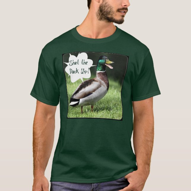 T-shirt Fermez le canard (Devant)