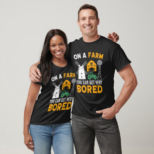 T-shirt Fermier Agriculture Agriculture Tracteur conducteu