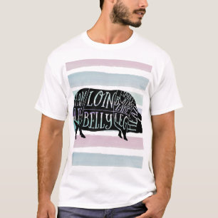 T-shirt fermier charcuterie de porc charcuterie art petit 