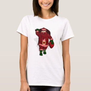 T-shirt Fermier de fraises du Père Noël