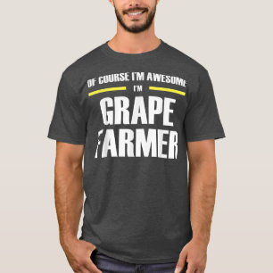 T-shirt Fermier de raisins génial