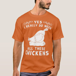 T-shirt Fermier Drôle Animal De Ferme J'Ai Vraiment Besoin