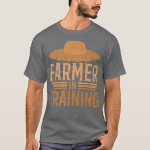 T-shirt Fermier en formation Planteur agricole Grange Ranc