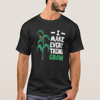 T-shirt Fermier Je fais tout grandir Fermier