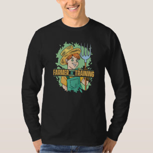 T-shirt Fermier Tracteur Agriculture Agricole Agricole