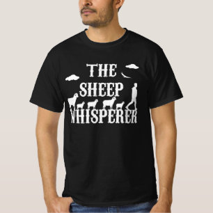 T-shirt Fermier Whisperer Mouton Pour Ceux Qui Aiment Le M