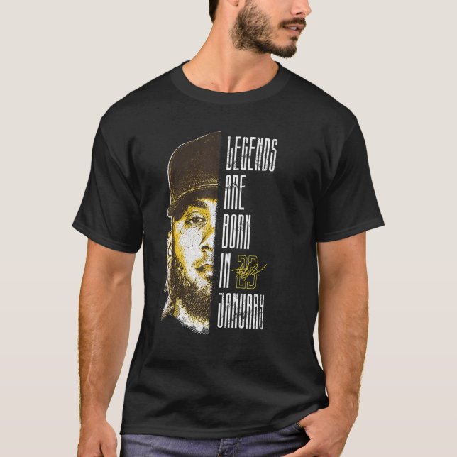T-shirt Fernando Tatis Jr Les Légendes Sont Né Apparel (Devant)