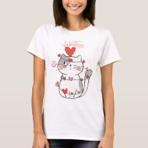 "Ferr Hugs Cat Valentine Chemise