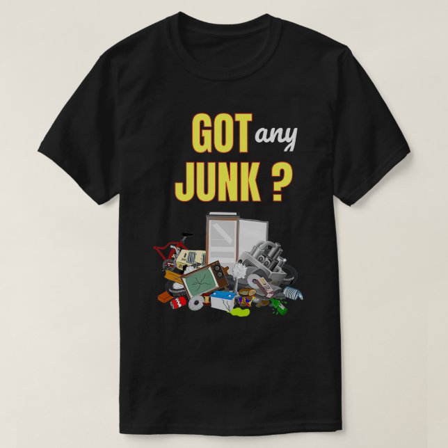 T-shirt Ferrailleur Collectionneur de Métaux Récupérateur  (Design devant)