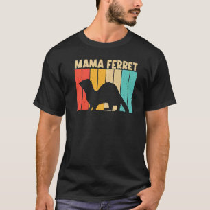 T-shirt Ferret cool Pour Femmes Filles Ferret Animaux 1
