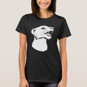 T-shirt Ferret Cute Weasel Furry Animal Ferret