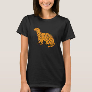 T-shirt Ferret Easy Halloween tenue Weasel Animal Lazy Cos