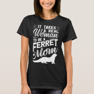 T-shirt Ferret Maman Tee - shirts Idéal Pour Ferret