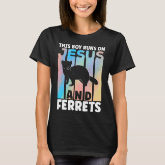 T-shirt Ferret Outfit for Ferret Lover Apparel for Boys