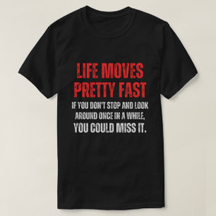 T-shirt Ferris Bueller jour de vie Déménagements Pretty Fa
