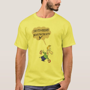 T-shirt Fers à cheval de base lançant la pièce en t
