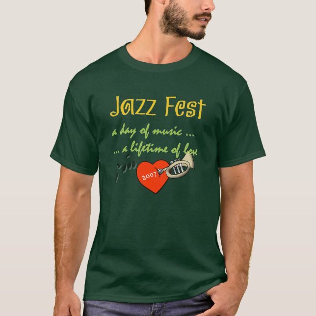 T-shirt Fest de jazz (Devant)