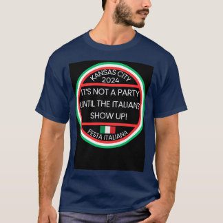 T-shirt Festa Italiana de Kansas City 2024