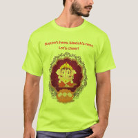 T-shirt Festif Ganpati Modak Joie – Bappa est là