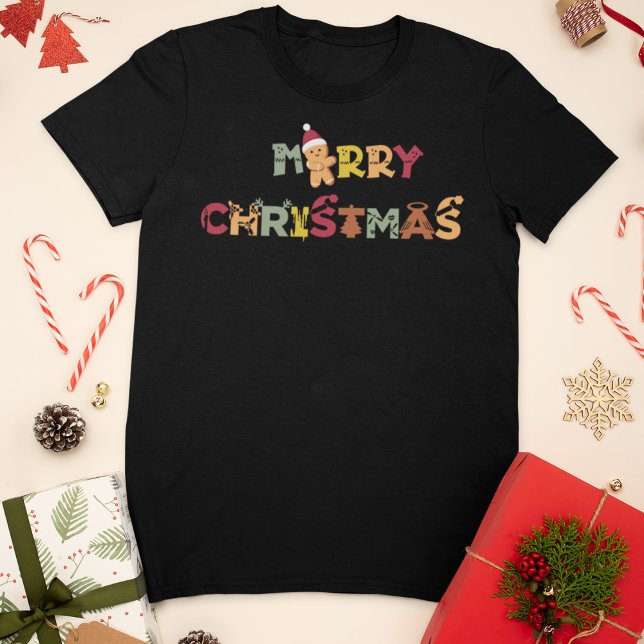 T-shirt Festif Joyeux pain d'épices de Noël (Créateur téléchargé)
