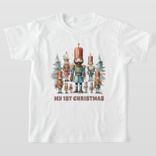 T-shirt Festin Noël aquarelle noisette ajouter du texte