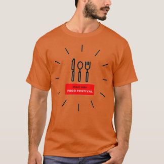 T-shirt Festival alimentaire