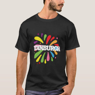 T-shirt Festival Coloré d'Édimbourg Écosse