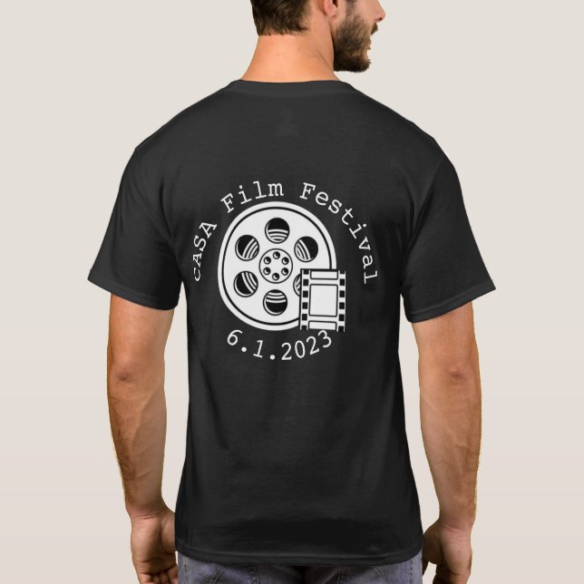 T-shirt festival de cinéma casa (Dos)
