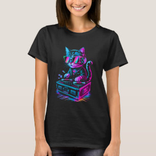 T-shirt Festival de House Music Chat DJ Techno Rave EDM Mi