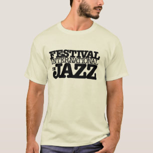 T-shirt Festival de jazz,