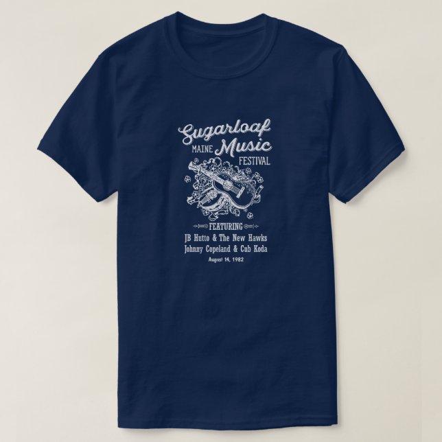 T-shirt Festival de musique du Maine (Design devant)