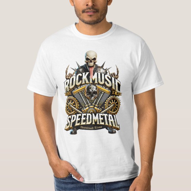 T-shirt Festival de musique rock (Devant)