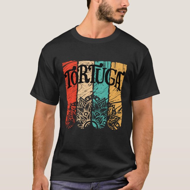 T-shirt Festival de musique Tortuga (Devant)