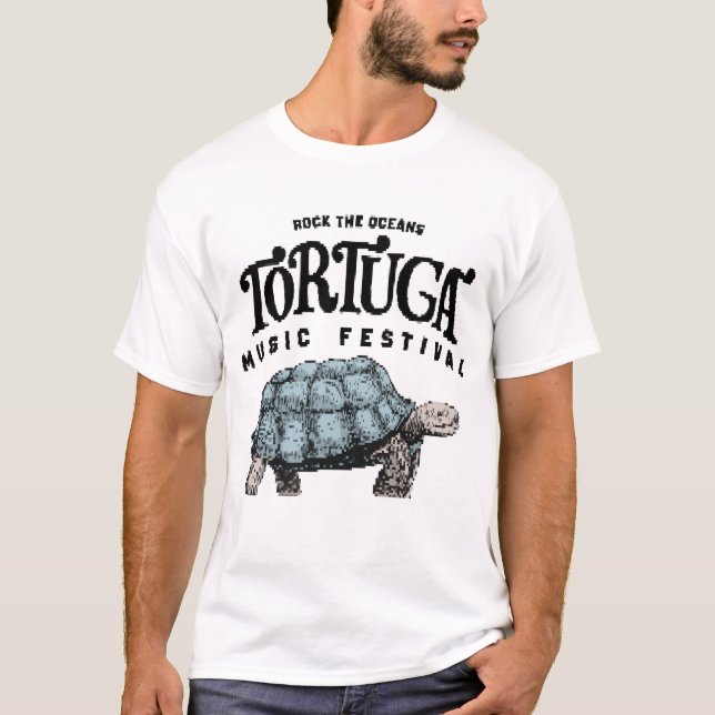 T-shirt Festival de musique Tortuga (Devant)