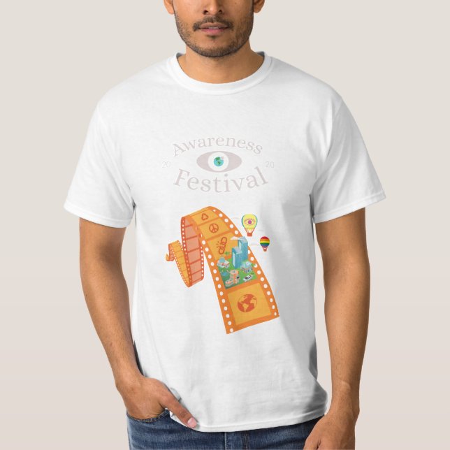 T-shirt Festival de sensibilisation 2020 (Devant)