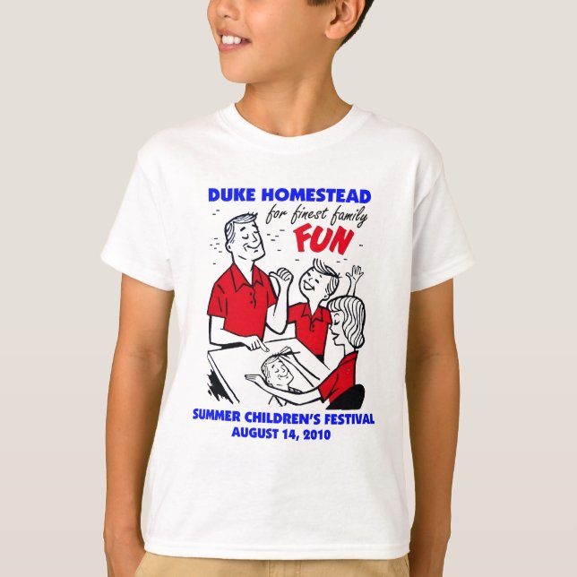 T-shirt Festival d'été des enfants 2010 (Devant)