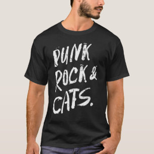 T-shirt Festival drôle des amateurs de chats punk rock
