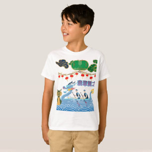 T-shirt Festival du Dragon Pulse blanc