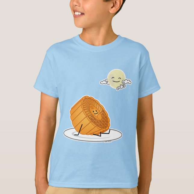 T-shirt Festival du milieu de l'automne Moon cake lunakes  (Devant)
